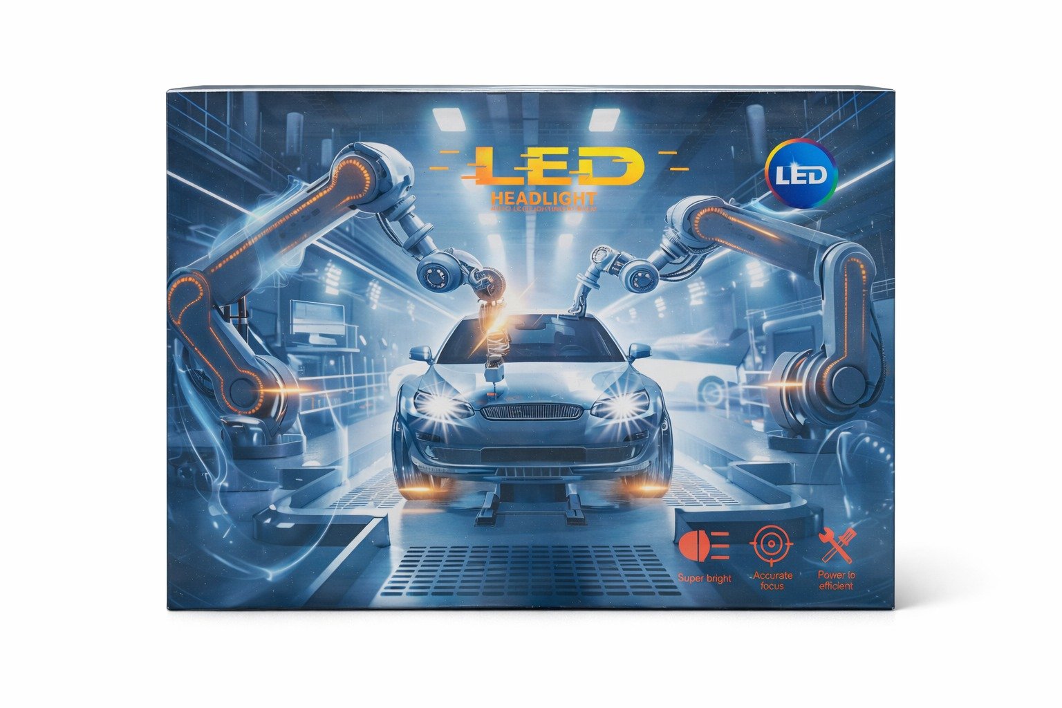 LED MALETA PLOMO H7